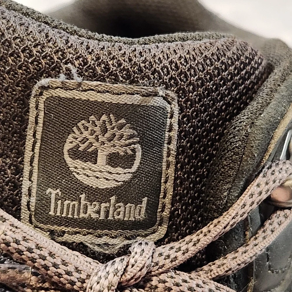 Timberland‎ Boots Womens 8.5 Black Mt. Maddsen Waterproof Mid Hiking Gorpcore